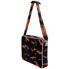 Bat Pattern Cross Body Office Bag by Valentinaart