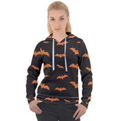 Bat Pattern Women s Overhead Hoodie by Valentinaart