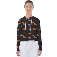 Bat Pattern Women s Slouchy Sweat