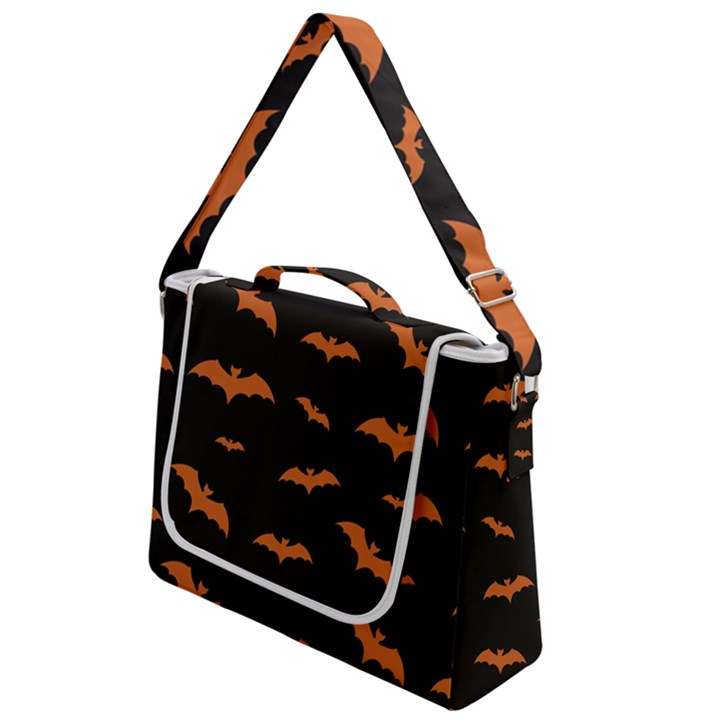 Bat pattern Box Up Messenger Bag