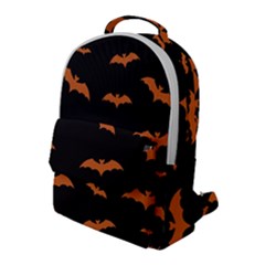 Bat Pattern Flap Pocket Backpack (large) by Valentinaart