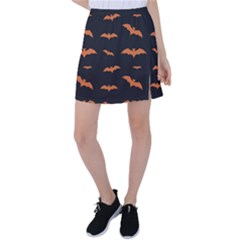 Bat Pattern Tennis Skirt by Valentinaart