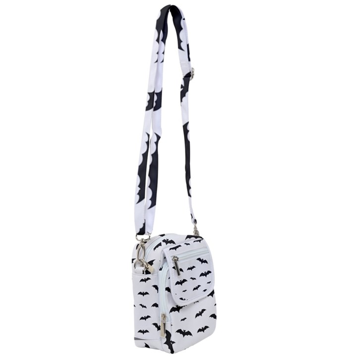 Bat pattern Shoulder Strap Belt Bag