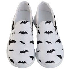 Bat Pattern Men s Lightweight Slip Ons by Valentinaart