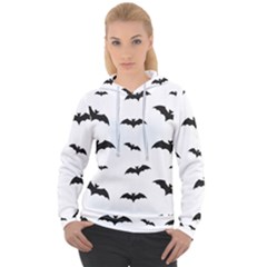 Bat Pattern Women s Overhead Hoodie