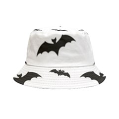 Bat Pattern Bucket Hat by Valentinaart