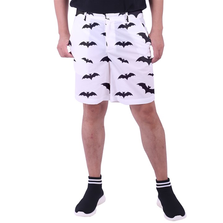 Bat pattern Men s Pocket Shorts