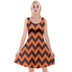 Halloween  Reversible Velvet Sleeveless Dress