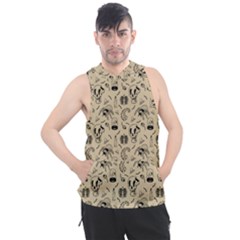 Halloween  Men s Sleeveless Hoodie