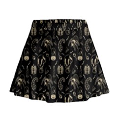 Halloween  Mini Flare Skirt by Valentinaart