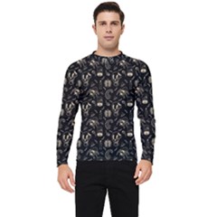 Halloween  Men s Long Sleeve Rash Guard by Valentinaart