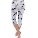 Skull pattern Capri Yoga Leggings View4