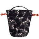 Skull pattern Drawstring Bucket Bag View2