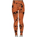 Skull pattern Lightweight Velour Classic Yoga Leggings View2