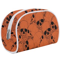 Skull Pattern Make Up Case (large) by Valentinaart