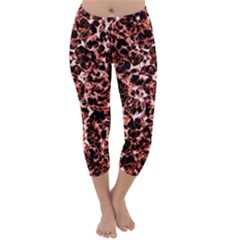 Red Universe Capri Winter Leggings 