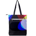 Abstract 2322  Double Zip Up Tote Bag View2