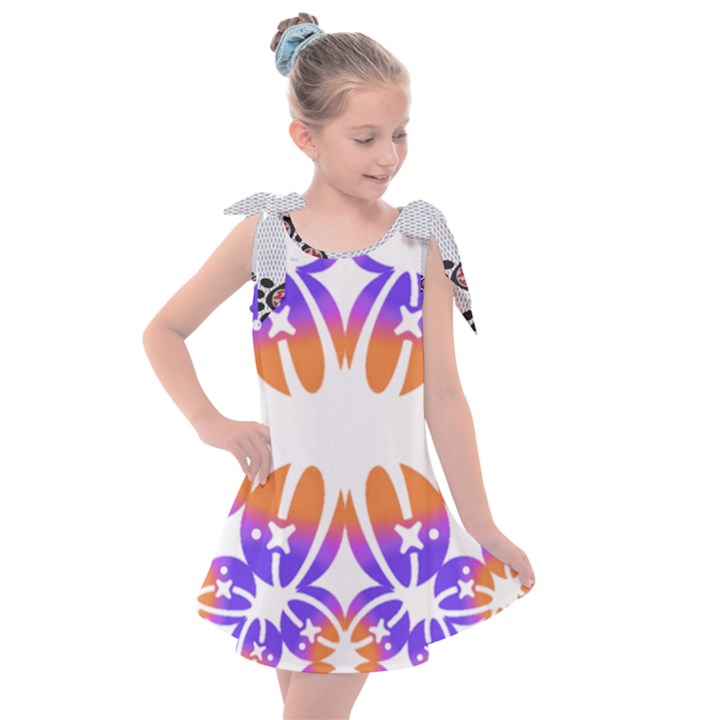 IM Fourth Dimension SPACE 1 Kids  Tie Up Tunic Dress