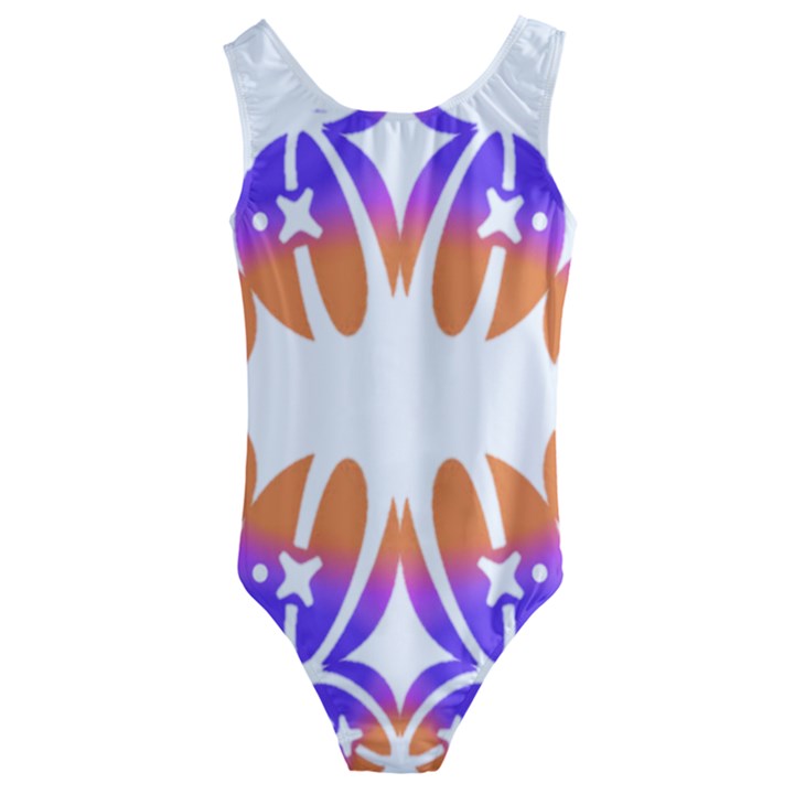 IM Fourth Dimension SPACE 1 Kids  Cut-Out Back One Piece Swimsuit