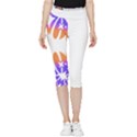 IM Fourth Dimension SPACE 1 Inside Out Lightweight Velour Capri Leggings  View1