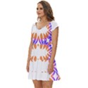 IM Fourth Dimension SPACE 1 Short Sleeve Tiered Mini Dress View2