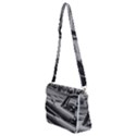 Convertible Classic Car At Paris Street Shoulder Bag with Back Zipper View2