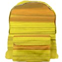 Yellow And Gold Horizontal Stripes - Abstract Art Giant Full Print Backpack View1