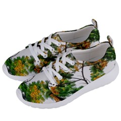 Tree Sunlight Forest Nature Landscape Sunrise Fog Women s Lightweight Sports Shoes by danenraven