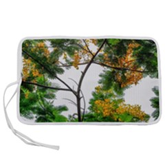 Tree Sunlight Forest Nature Landscape Sunrise Fog Pen Storage Case (m) by danenraven