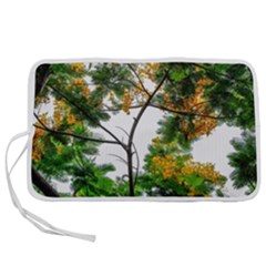 Tree Sunlight Forest Nature Landscape Sunrise Fog Pen Storage Case (l) by danenraven