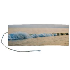 Sea Beach Ocean Sunset Sky Nature Coast Water Roll Up Canvas Pencil Holder (m) by danenraven