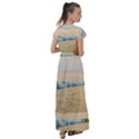 Sea Beach Ocean Sunset Sky Nature Coast Water Flutter Sleeve Maxi Dress View2