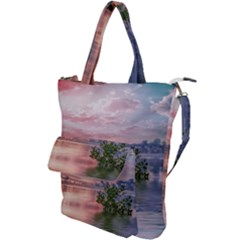 Nature Water Outdoors Travel Exploration Shoulder Tote Bag by danenraven