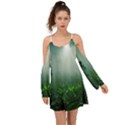 Swamp Forest Trees Background Nature Eerie Boho Dress View1