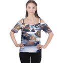 River Nature Stream Brook Water Rocks Landscape Cutout Shoulder Tee View1