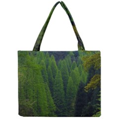 Forest Scenery Nature Trees Woods Mini Tote Bag by danenraven