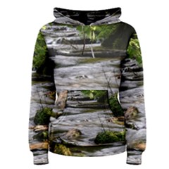 Bach Water Landscape Nature Forest Summer Sun Women s Pullover Hoodie by danenraven