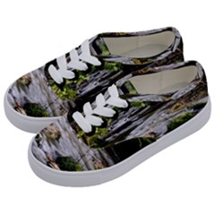 Bach Water Landscape Nature Forest Summer Sun Kids  Classic Low Top Sneakers by danenraven