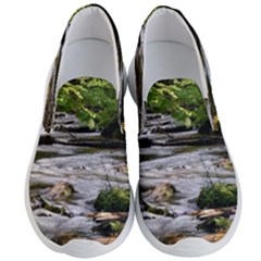 Bach Water Landscape Nature Forest Summer Sun Men s Lightweight Slip Ons