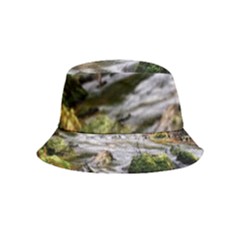 Bach Water Landscape Nature Forest Summer Sun Bucket Hat (kids) by danenraven