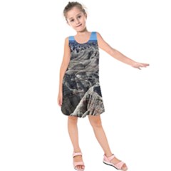 Badlands National Park Nature South Dakota Geology Kids  Sleeveless Dress by danenraven