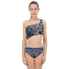 Badlands National Park Nature South Dakota Geology Spliced Up Two Piece Swimsuit by danenraven