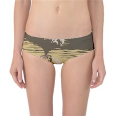 Boom Eruption Forest Mountain News Scary Volcano Classic Bikini Bottoms by danenraven