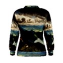 Mountains Sky Clouds Sunset Peak Overlook River Women s Sweatshirt View2