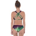 Aurora Borealis Northern Lights Forest Trees Woods Criss Cross Bikini Set View2