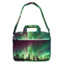 Aurora Borealis Northern Lights Forest Trees Woods MacBook Pro 16  Shoulder Laptop Bag View1