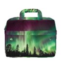 Aurora Borealis Northern Lights Forest Trees Woods MacBook Pro 16  Shoulder Laptop Bag View4