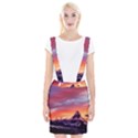 Matterhorn Mountains Sunset Dusk Snow Winter Braces Suspender Skirt View1