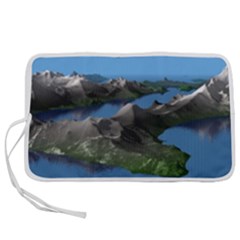 Mountain Landscape Rocky Rocks Geology Scenic Pen Storage Case (m) by danenraven