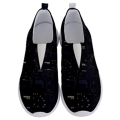 City Night Urban Downtown Science Tower Halo No Lace Lightweight Shoes by danenraven